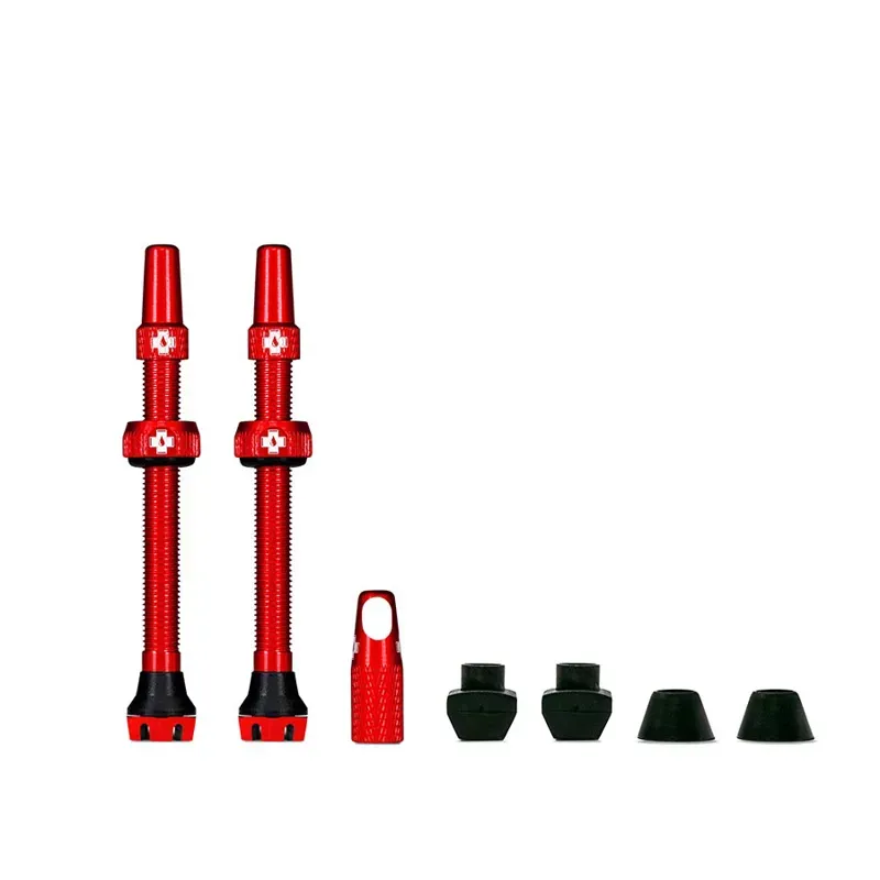 Muc-Off V2 60mm Tubeless Valve in Red