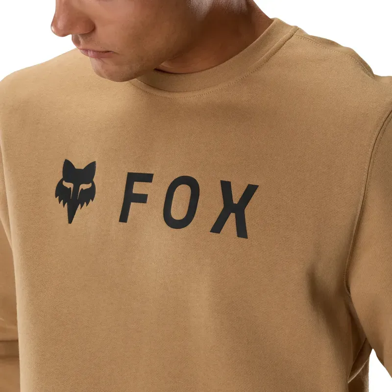 Fox Absolute Fleece Crew Sweatshirt in Brown Sugar-4