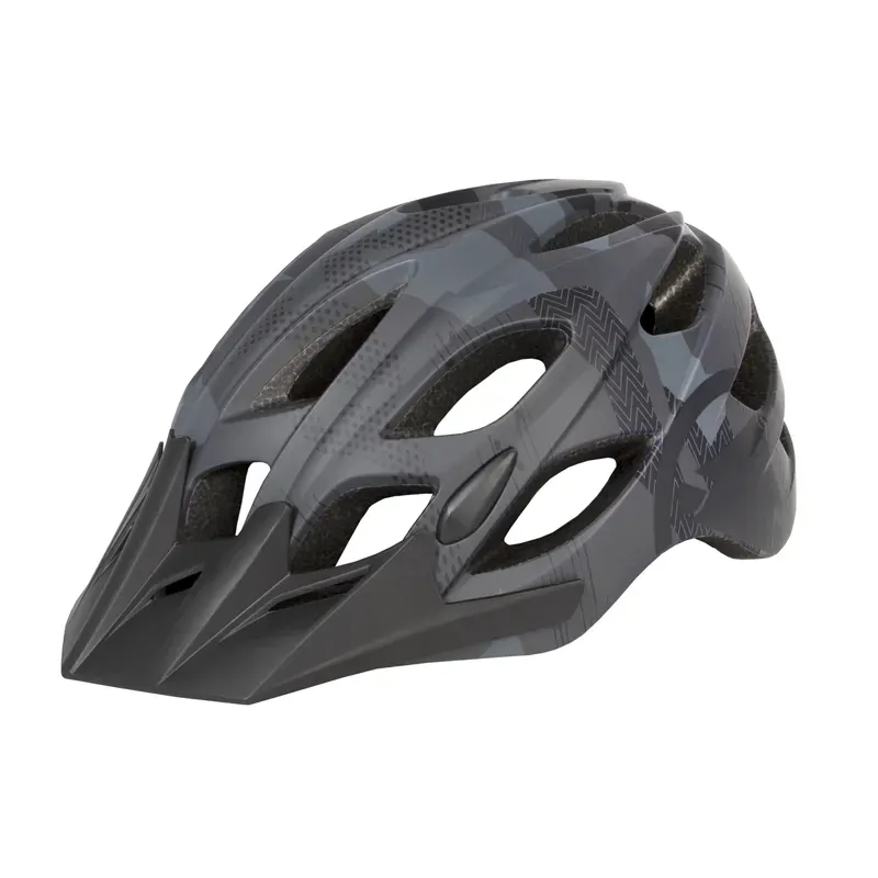 Endura Hummvee Youth Helmet in Grey Camo