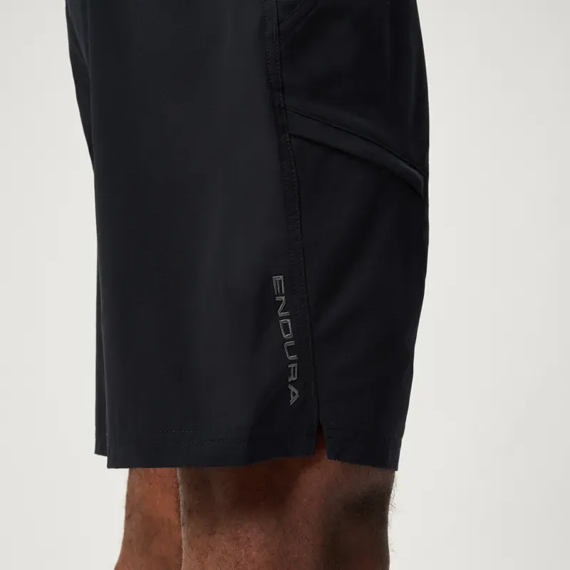 Endura Loop Baggy Shorts w/ Liner in Black-3