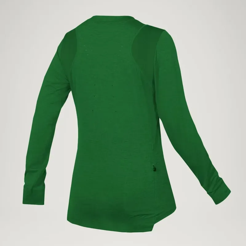 Endura SingleTrack L/S Jersey Women's in Machair Green-2
