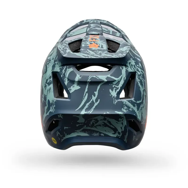 Fox Rampage Image Print Helmet in Arctic Blue-3