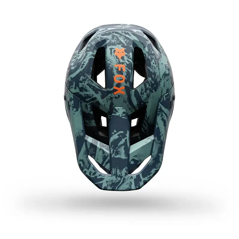 Fox Rampage Image Print Helmet in Arctic Blue-4