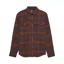 Fox Survivalist Core Flannel Long Sleeve Shirt in Dark Brown