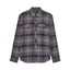 Fox Survivalist Core Flannel Long Sleeve Shirt in Dark Shadow Grey