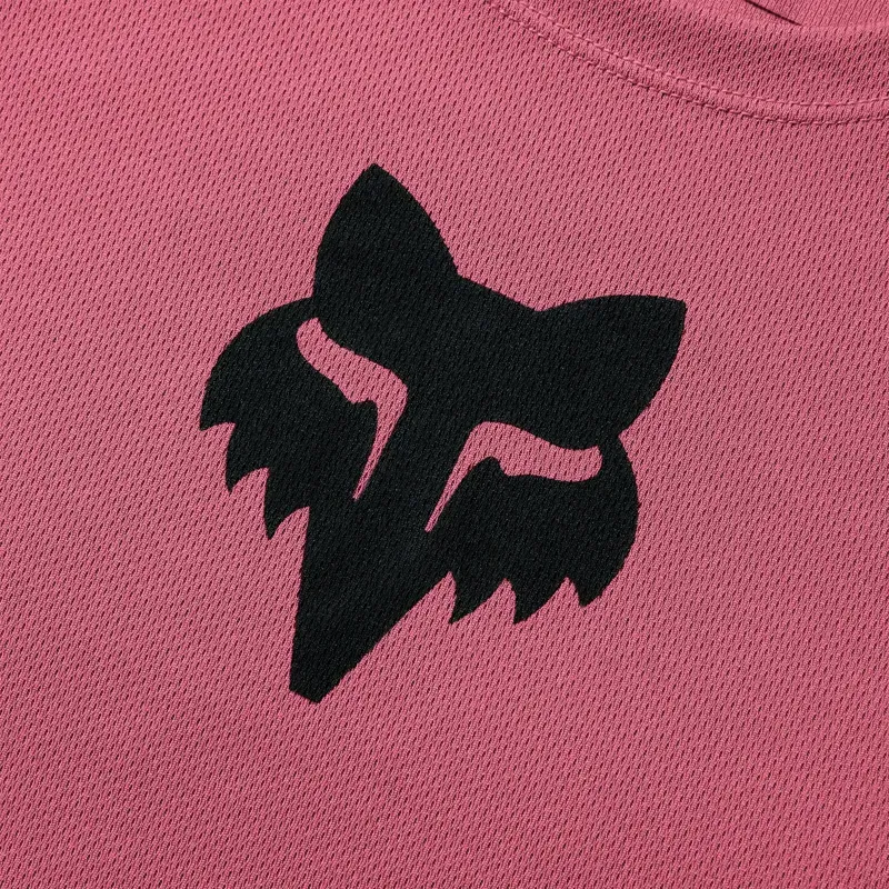 Fox Women's Ranger Fox Head Jersey in Berry-3