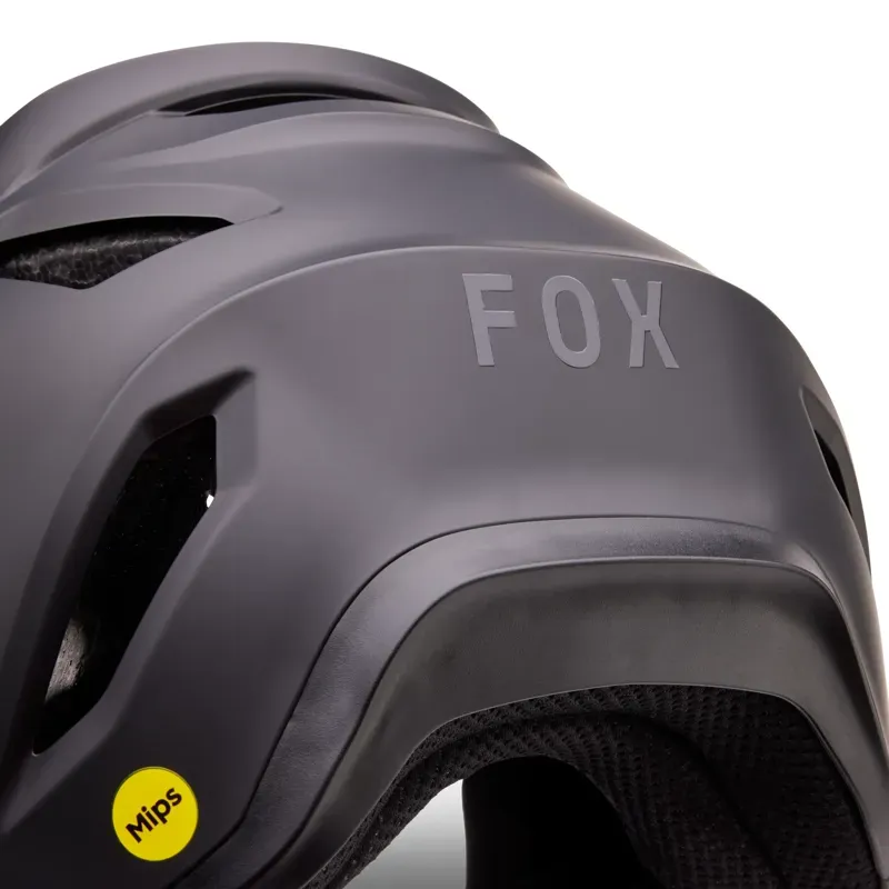 Fox Youth Rampage Helmet in Matte Black-6