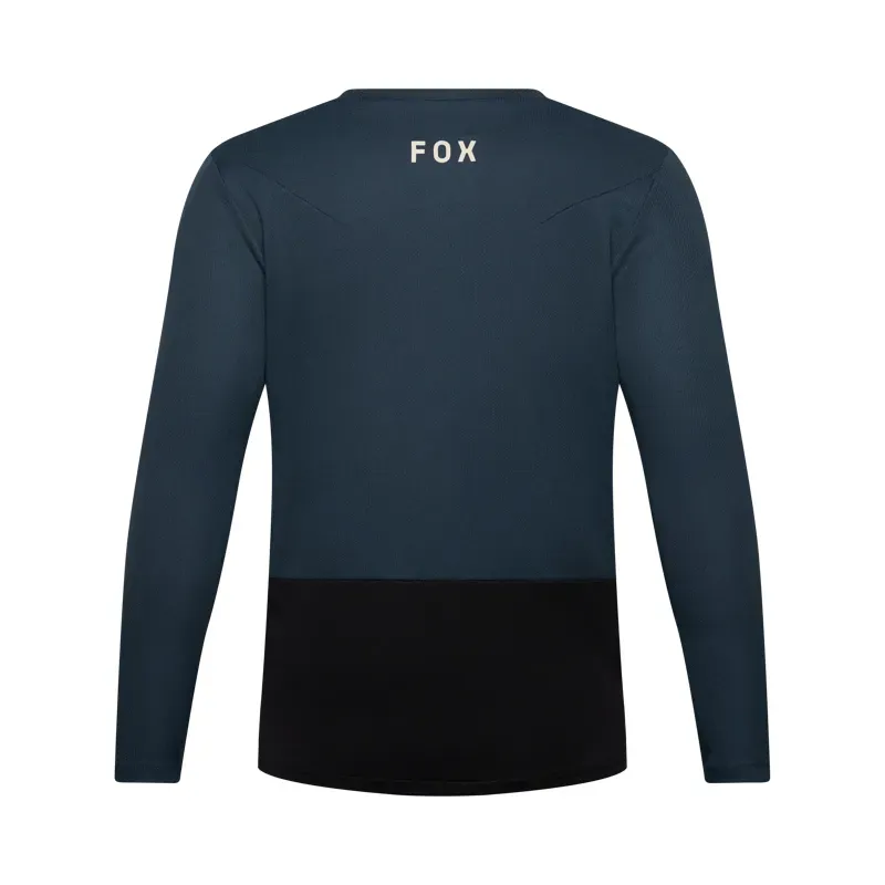 Fox Youth Ranger Fox Head Long Sleeve Jersey in Galaxy Blue-1