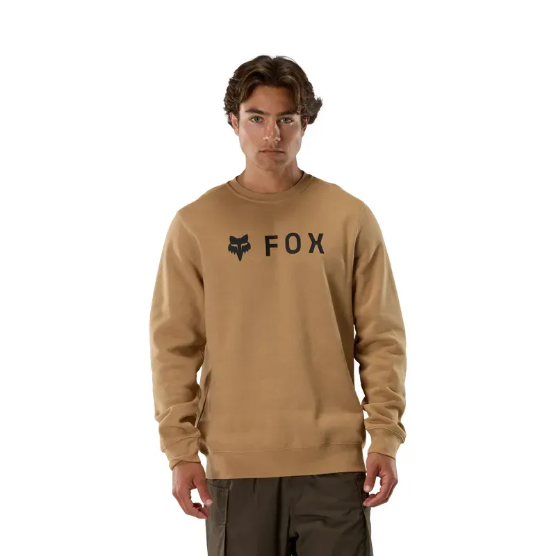 Fox Absolute Fleece Crew Sweatshirt in Brown Sugar-2