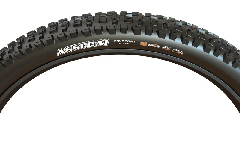 Maxxis Assegai Folding 3C TR MTB Tyre in Black-2