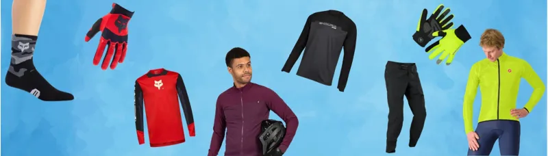 Men's Cycling Gear: Jerseys, Jackets, Shorts, Tights & Trousers