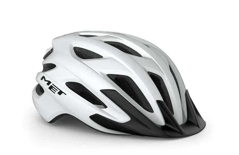 Met Crossover Mips Helmet in White