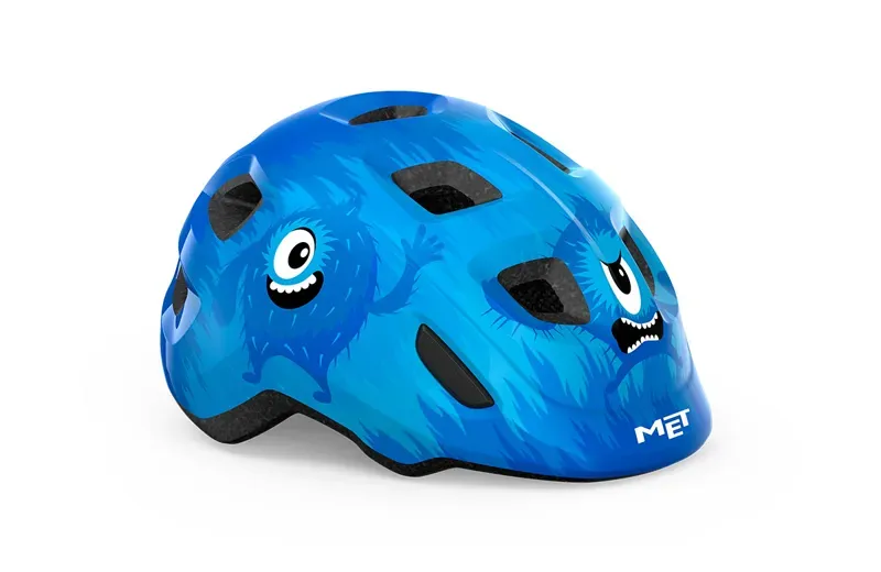 Met Hooray Kid's Helmet Blue Monsters