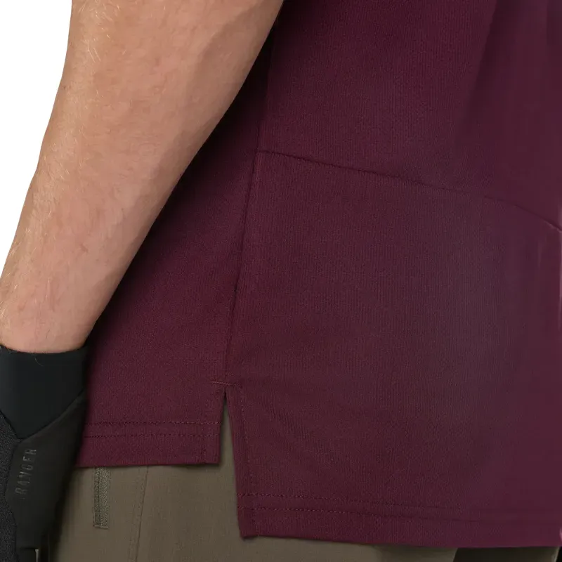 Fox Ranger Fox Head Jersey in Dark Maroon-5