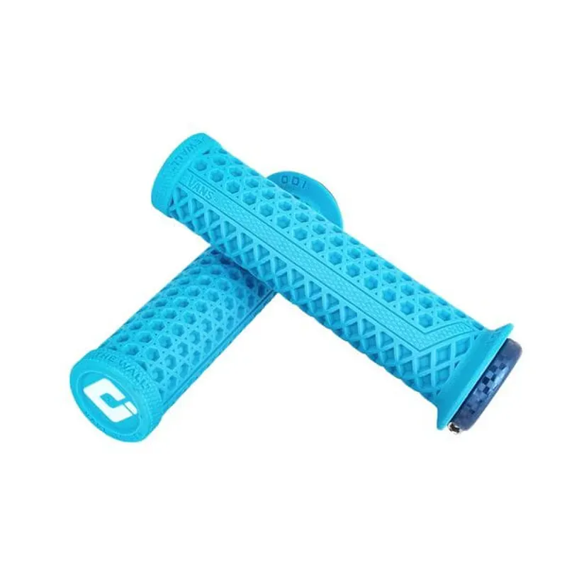 Odi Vans v2.1 135mm  MTB Lock On Grips in Blue-1