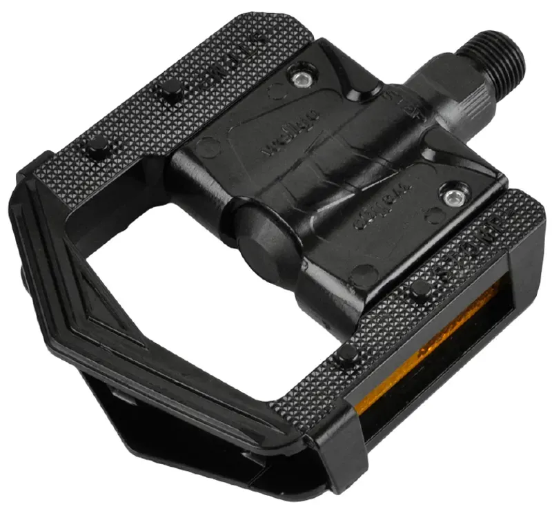 Wellgo 2DU Bearing F265 9/16 Folding Pedal in Black