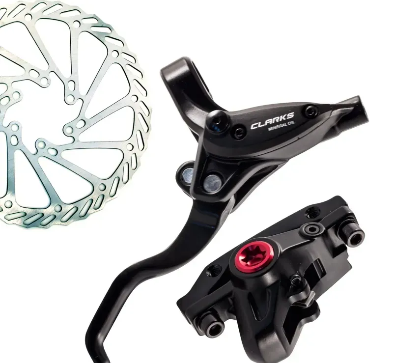 Clarks M-Series M2 160mm Hydraulic Rear Disc Brake in Black