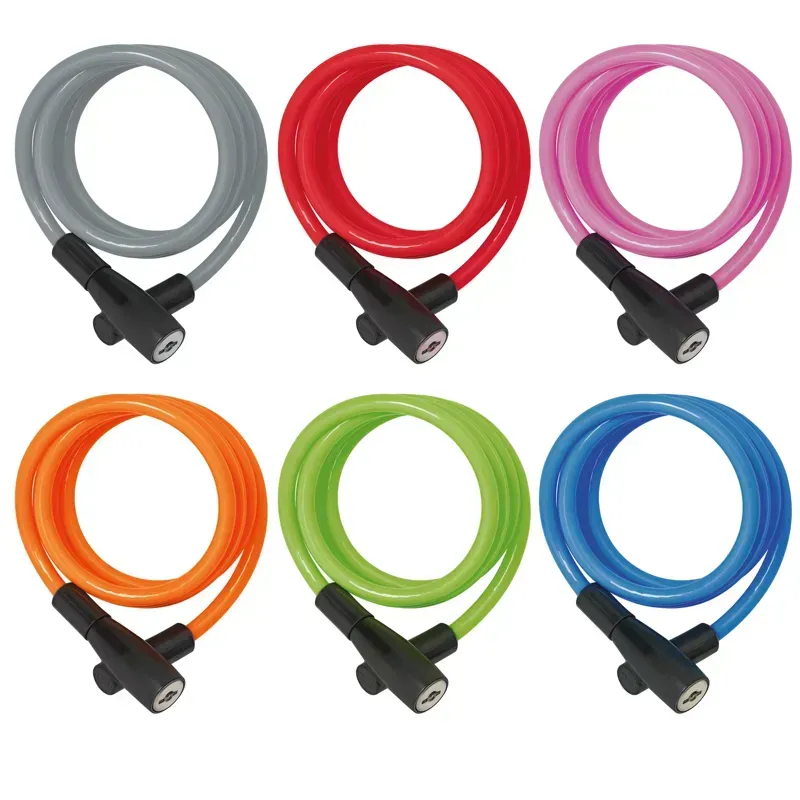 Abus 3506K Key Coil 6mm/120cm Cable Locks in Assorted Colours