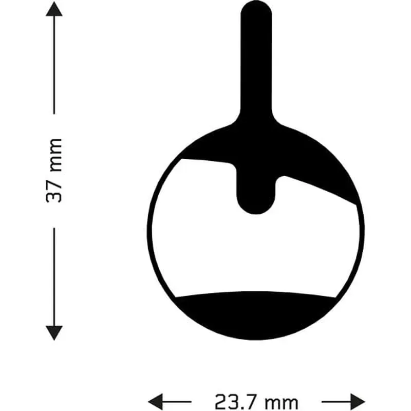 Aztec Organic Avid BB5 Brake Pads Black pair-2