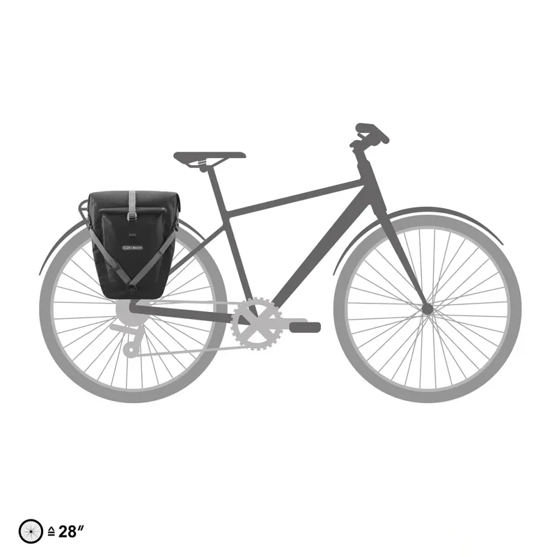 Ortlieb Back-Roller Plus 23L Pannier in Black-6