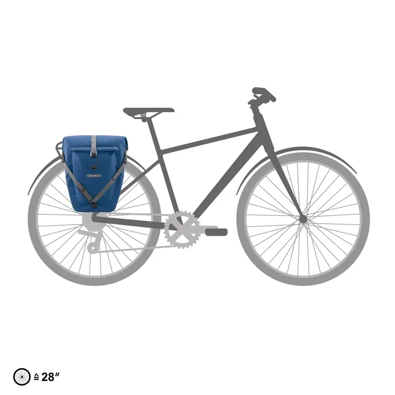 Ortlieb Back-Roller Plus 23L Pannier in Denim-6