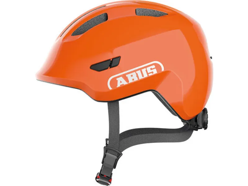 ABUS Smiley 3.0 Kids Leisure Helmet In Shiny ORANGE