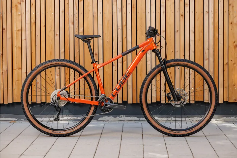 Cube Attention Mountain Bike in Fire Orange/Black-5