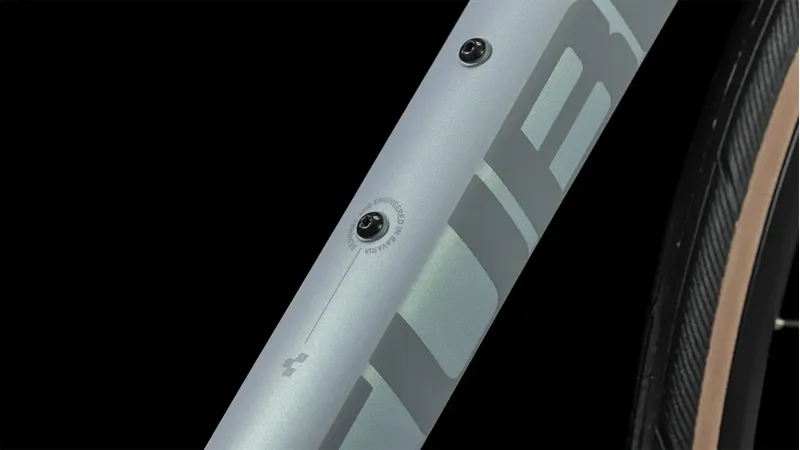 Cube Axial WS Pro Womens Road Race Bike in Grey Sage/Mint-6