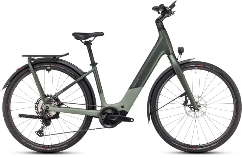 Cube Kathmandu Hybrid C:62 SLT 400X Hybrid Bike in Stellar/Origano Green 27MILES USED