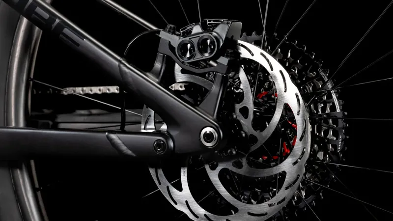 Cube Stereo Hybrid one44 HPC SLT eMountain Bike in Liquid Lava/Black-6