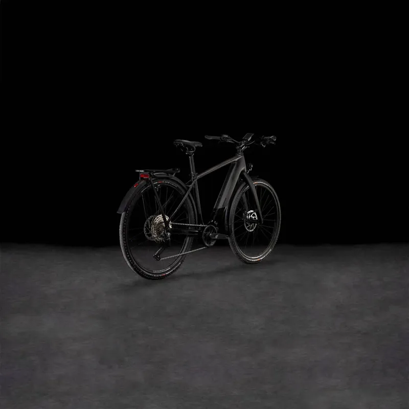 Cube Kathmandu Hybrid C:62 SLX 400X Hybrid Bike in Carbon/Black-6