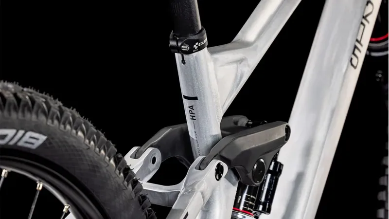 Cube Two15 Pro 27.5 Mountain Bike in Raw Metal/Black-3