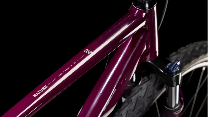 Cube Nature One Hybrid Bike in Amarone/Lunar-1