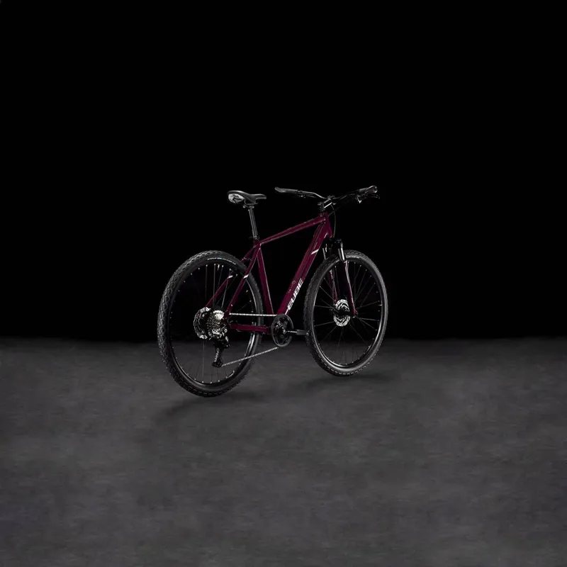 Cube Nature One Hybrid Bike in Amarone/Lunar-6