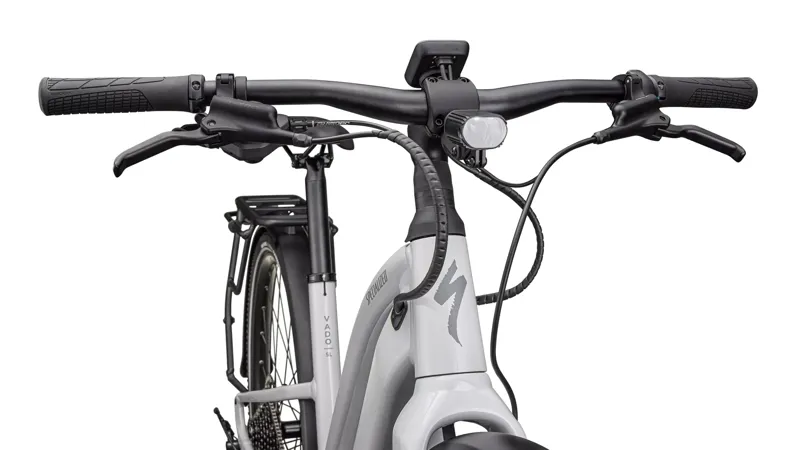Specialized Turbo Vado 5.0 Step-Through eHybrid Bike in Gloss Dove Gray-4