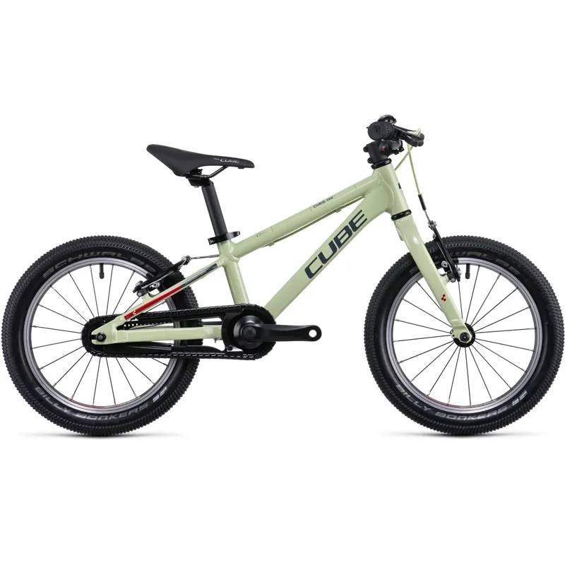 Cube Cubie 160 Kids Bike Green and Red