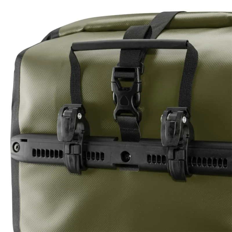 Ortlieb Back-Roller Classic Pannier Bags Pair 40L: 2x20L - Olive Green-1