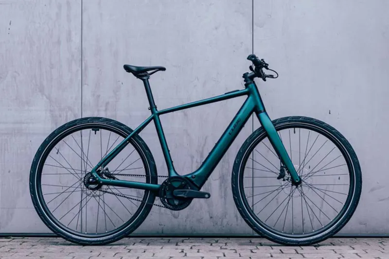 Cube Editor Hybrid Slt 400x Hybrid Bike In Goblin Glossy-1