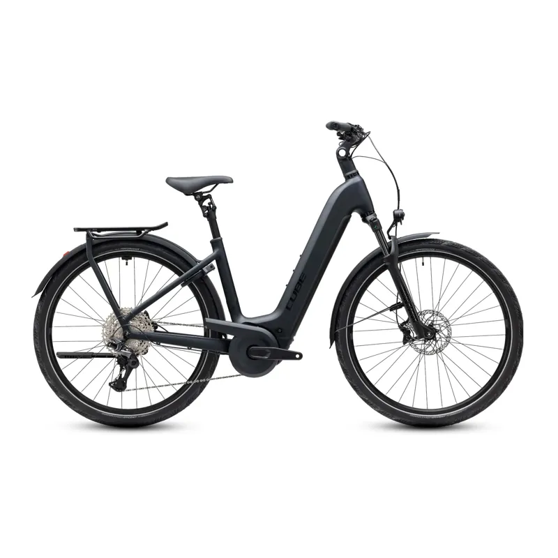 2027 Cube Kathmandu Hybrid Pro 800Wh Electric Bike in Coal Black-1