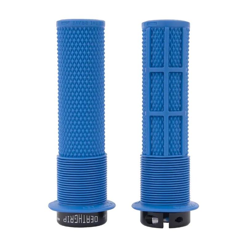DMR DeathGrip Flanged Grips in Royal Blue
