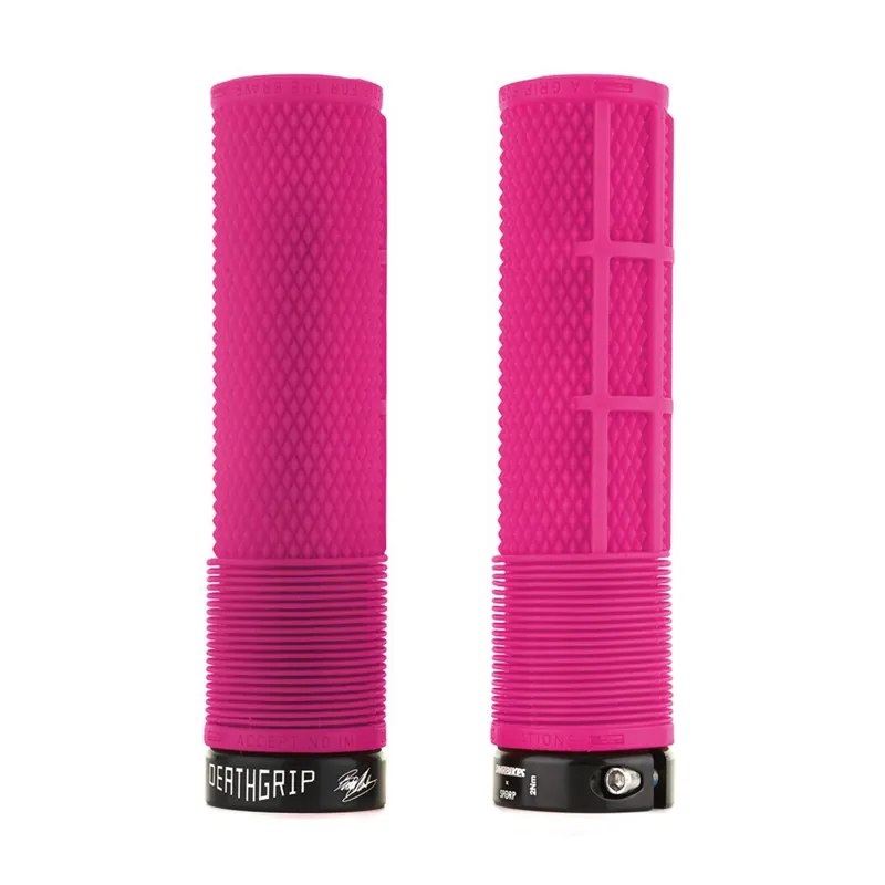 DMR DeathGrip Flangless Grips in Pink
