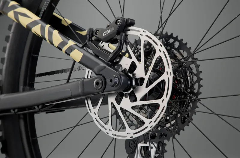 Whyte Kado Electric Mountain Bike in Dune Tan Yellow / Black-1