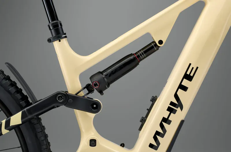 Whyte Kado Electric Mountain Bike in Dune Tan Yellow / Black-6