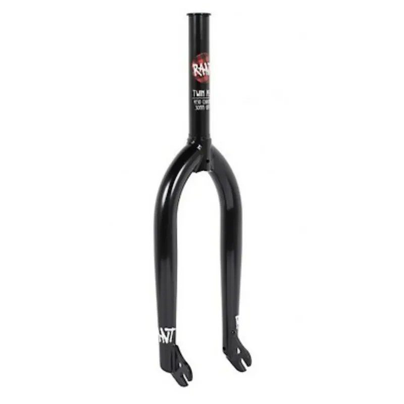Rant Twin Peaks Forks - Gloss Black 30mm Offset