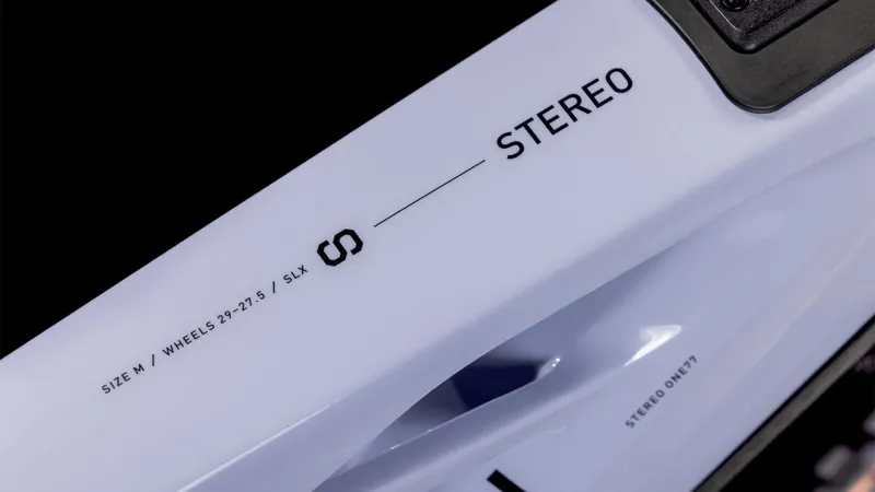 Cube Stereo Hybrid One77 HPC SLX eMountain Bike in Cyclamen/Black-2