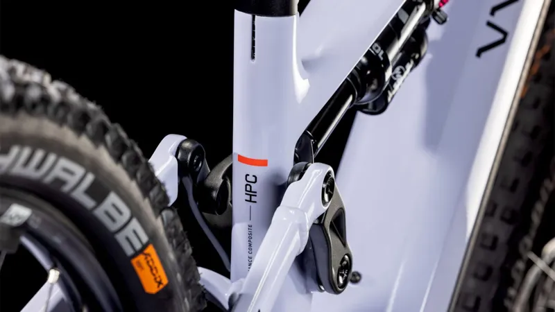 Cube Stereo Hybrid One77 HPC SLX eMountain Bike in Cyclamen/Black-3