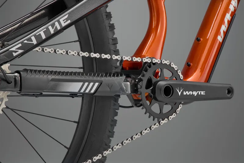 Whyte Sythe S Enduro and Gravity Mountain Bike V1-2 in Tiger orange-5