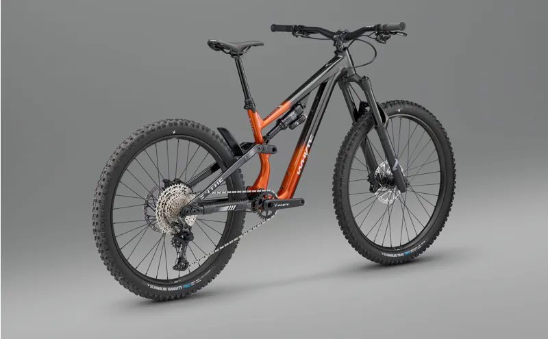 Whyte Sythe S Enduro and Gravity Mountain Bike V1-2 in Tiger orange-1