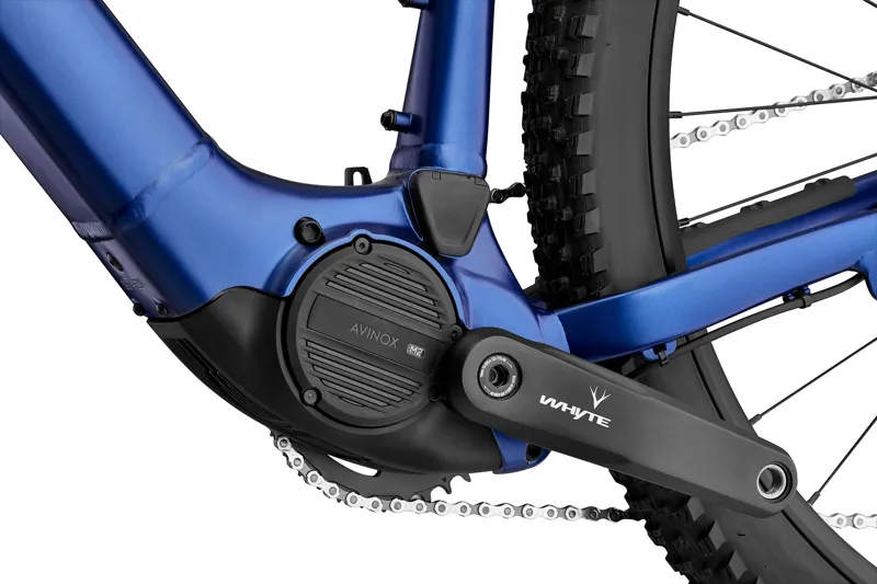 2027 Whyte Secta-E Avinox M2 Electric Mountain Bike in Sapphire Blue-3