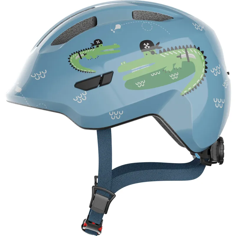 ABUS Smiley 3.0 Kids Leisure Helmet In Croco BLUE